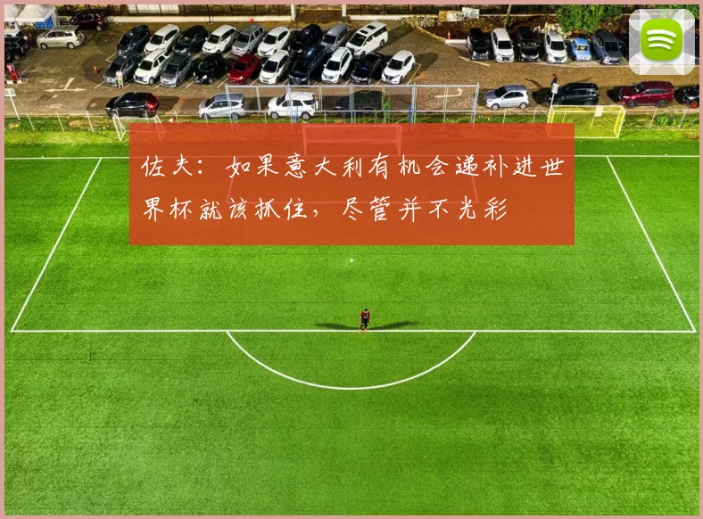 佐夫：如果意大利有机会递补进世界杯就该抓住，尽管并不光彩